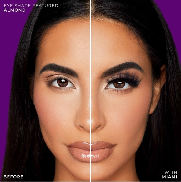 🆕️NWT Lilly Lashes Click Magnetic Faux Mink False Lash Collection Miami Lashes - Picture 3 of 9